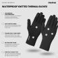 Preview: GripGrab WATERPROOF KNITTED WINTER GLOVES schwarz