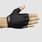 Preview: GripGrab RIDE LITE PADDED SHORT FINGER SUMMER GLOVES schwarz