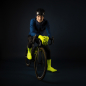 Preview: GripGrab FLANDRIEN WATERPROOF ROAD SHOE COVERS neongelb