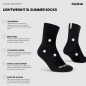 Preview: GripGrab LIGHTWEIGHT SL REGULAR CUT SUMMER SOCKS schwarz