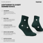 Preview: GripGrab LIGHTWEIGHT SL SHORT SOCKS grün
