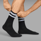 Preview: GripGrab ORIGINAL STRIPES CREW SOCKS schwarz
