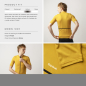 Preview: GripGrab RIDE SHORT SLEEVE JERSEY mustard yellow