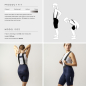 Preview: GripGrab WOMEN'S PACR BIB SHORTS navy blue