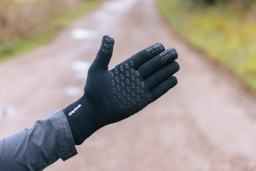 GripGrab WATERPROOF KNITTED WINTER GLOVES schwarz