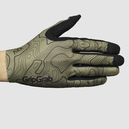 GripGrab REBEL FULL FINGER SUMMER GLOVES olivgrün