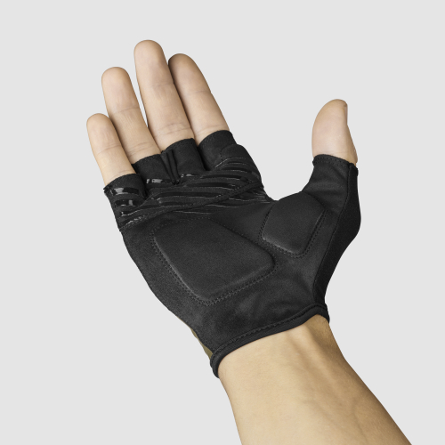 GripGrab RIDE Padded Short Finger Summer Gloves Olive Green