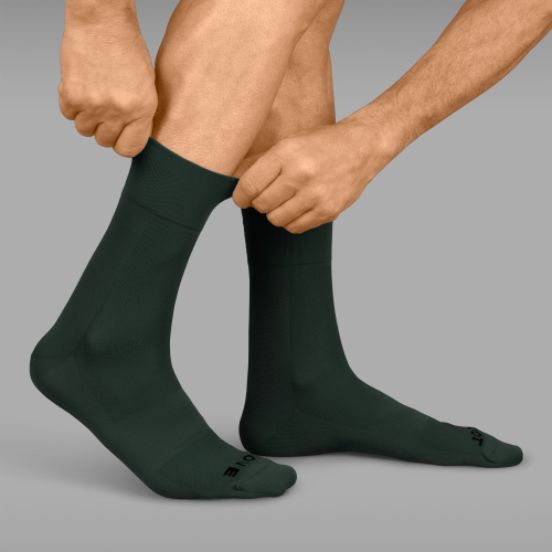 GripGrab LIGHTWEIGHT SL REGULAR CUT SUMMER SOCKS grün