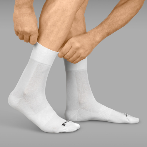 GripGrab LIGHTWEIGHT SL REGULAR CUT SUMMER SOCKS weiß