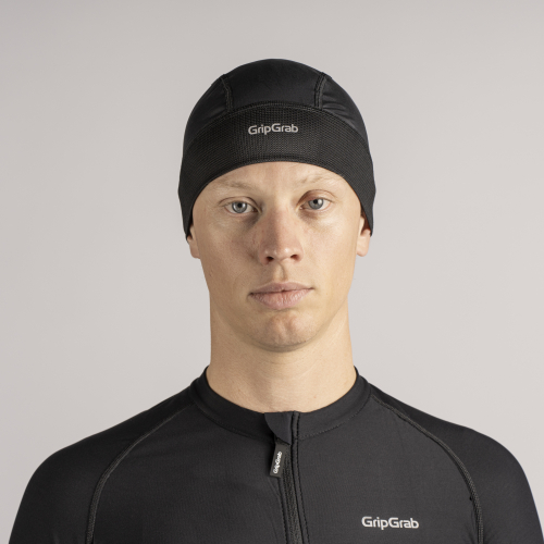 Preview: GripGrab UPF 50+ LIGHTWEIGHT SUMMER SKULL CAP schwarz