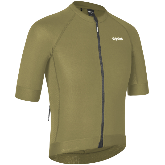GripGrab PACR SHORT SLEEVE JERSEY olive green