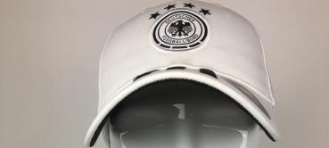 adidas DFB Cap 3 Streifen weiß
