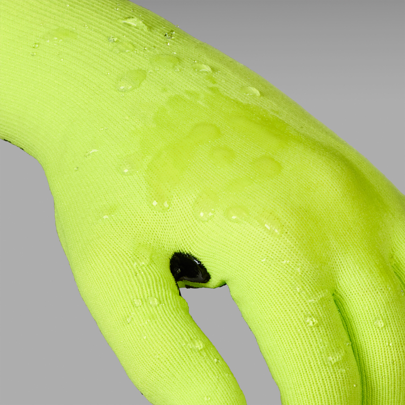 GripGrab WATERPROOF KNITTED WINTER GLOVES neongelb