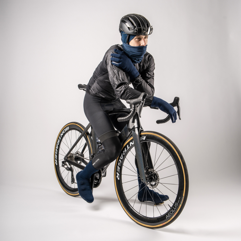 GripGrab FLANDRIEN WATERPROOF ROAD SHOE COVERS navy blau
