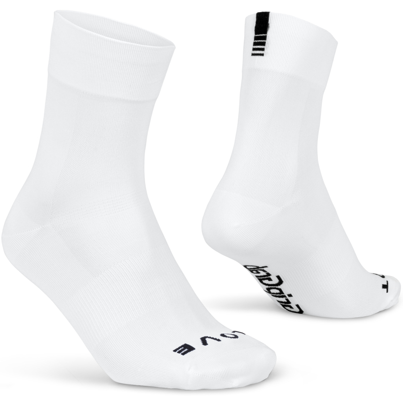 GripGrab LIGHTWEIGHT SL REGULAR CUT SUMMER SOCKS weiß