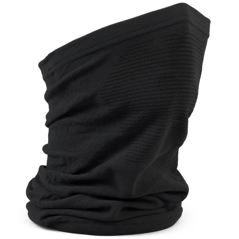 GripGrab FREEDOM WARP KNITTED SEAMLESS NECK WARMER schwarz