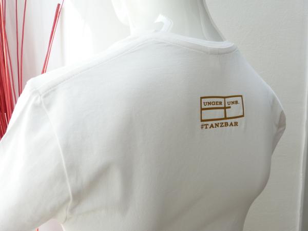 UNGER UNS | T-Shirt Logo und Hashtag »TANZBAR« | Männer
