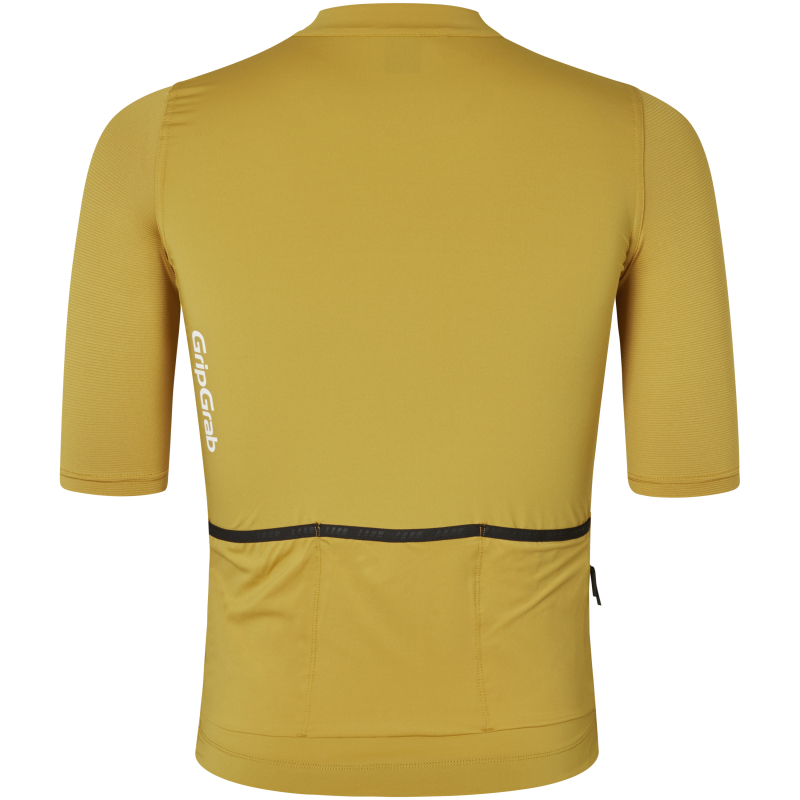 GripGrab RIDE SHORT SLEEVE JERSEY mustard yellow