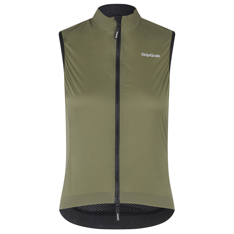 GripGrab WOMEN’S PACR WINDPROOF LIGHTWEIGHT VEST olivgrün