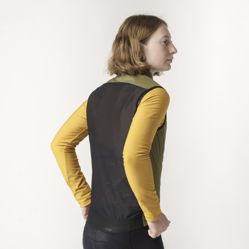 GripGrab WOMEN’S PACR WINDPROOF LIGHTWEIGHT VEST olivgrün
