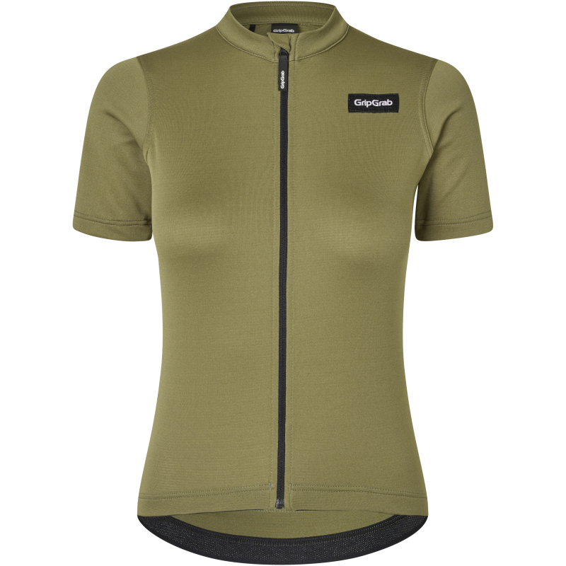 GripGrab WOMEN'S EXPLR MERINOTECH SHORT SLEEVE JERSEY olivgrün